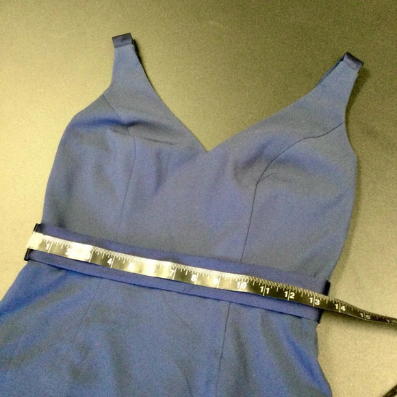 Women's Vera Wang Navy Maxi Dress‎ open back Size 4 - Picture 10 of 13